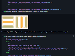 CornerCutLinearLayout Screenshot 2