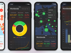 CoronaTracker Screenshot 1