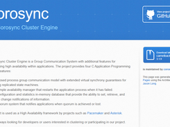 Corosync Cluster Engine Screenshot 1