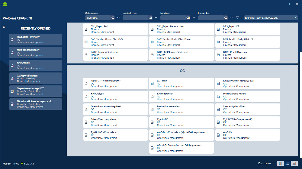 Corporate Planner Sales Screenshot 1