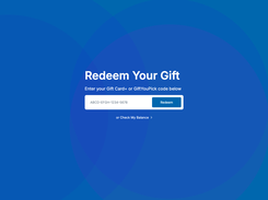 Recipient Redemption Platform