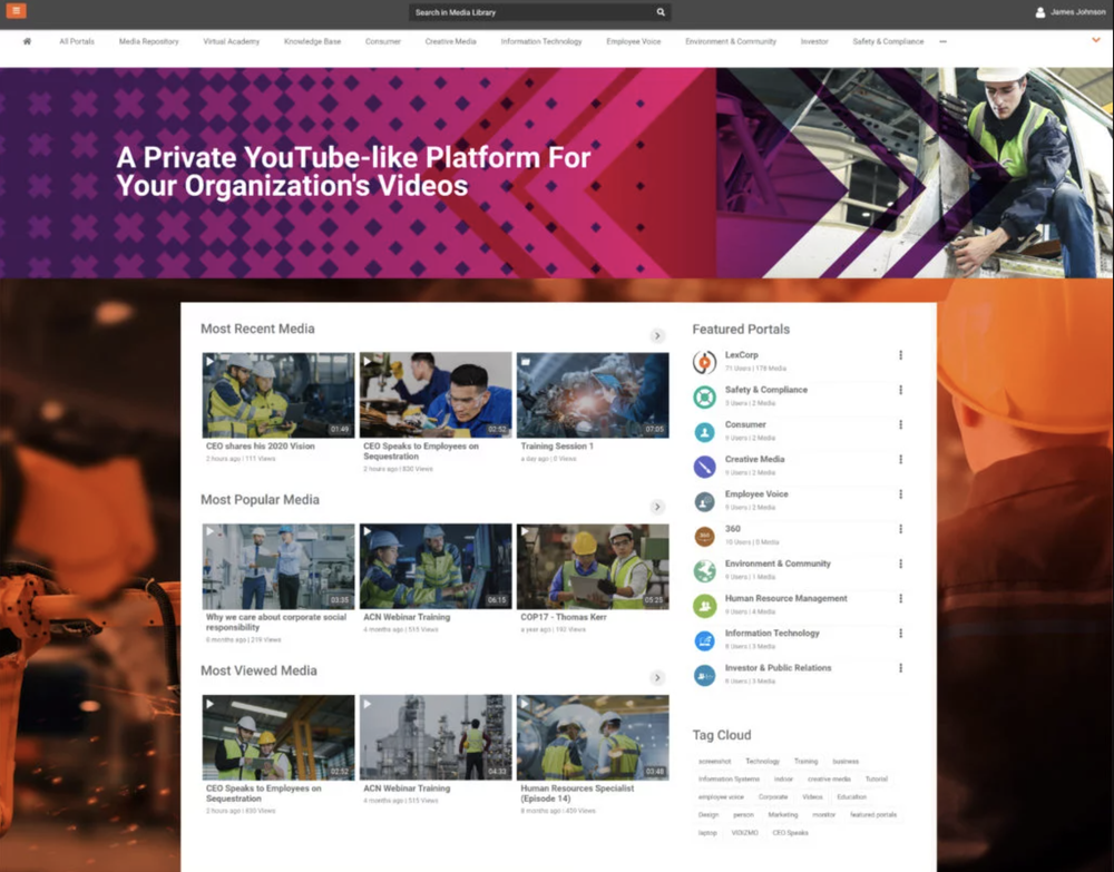 CorporateTube Screenshot 1
