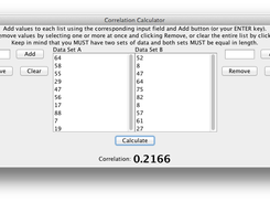 Sample Calculation - Mac OS X