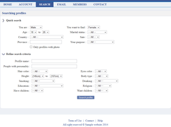 Search-page