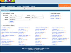 Search resume