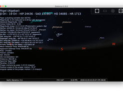 Nightime Stellarium Screenshot