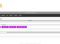 import page and test evaluation