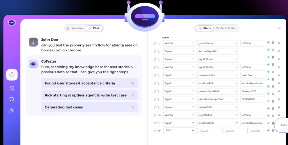 CoTester Screenshot 1