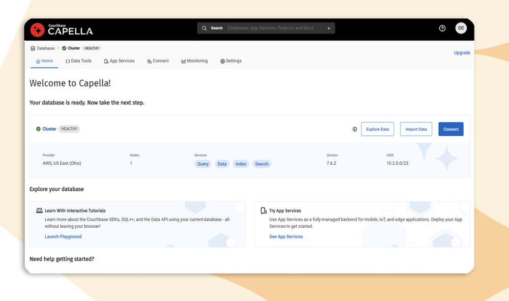 Couchbase Capella Screenshot 1