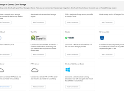 Connecting a storage integration