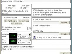 Javascript - configuration window