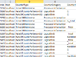 CSV output