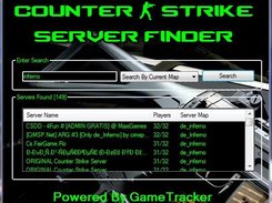 Counter Strike Server Finder Screenshot 1