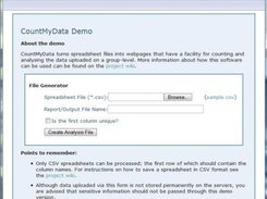 CSV File Upload