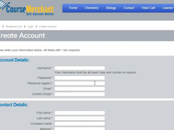 D2L Course Merchant Screenshot 1