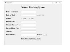 Course/Payment Tracking System Screenshot 1