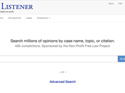 CourtListener Screenshot 1