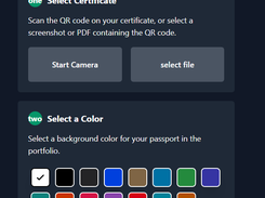 CovidPass Screenshot 1