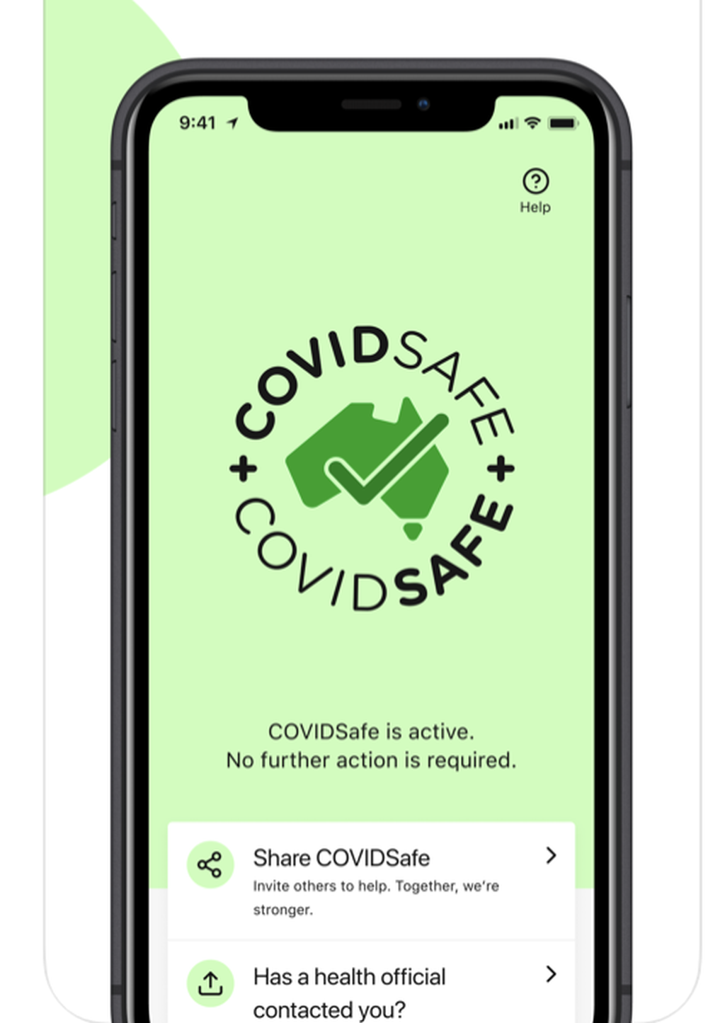 COVIDSafe Screenshot 1