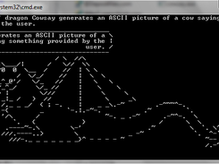 Cowsay for Windows Screenshot 3