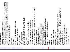 One line heatmap