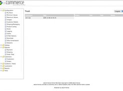 CPC-AdminMenuSystem for OsCommerce Screenshot 1