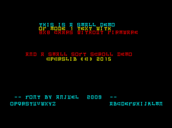 Text fonts and smooth scroll