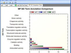 Gene Ontology comparison bar chart