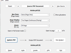 GUI after updating PDF