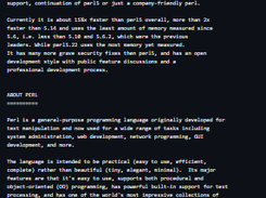 cperl Screenshot 1