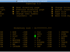 CP/M 2.2 ZAP Disk Util
