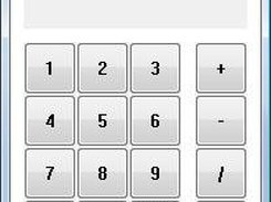 Calculator example running on Vista x64