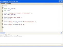 Sample code 2 with not allowed character.