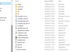 cppreference2mshelp Screenshot 1