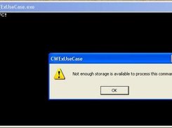 Demonstration of exception handling with CWinException (C++)
