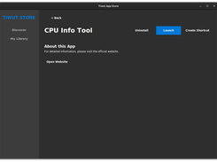 CPU Info Tool Tiwut Launcher
