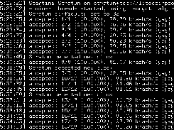 Pooled mining on a quad-core Haswell CPU