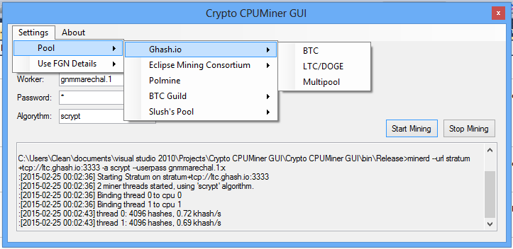 bitcoin cpu miner download cryptocurrency academia de analiză tehnică
