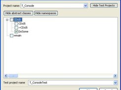 New C++ tests