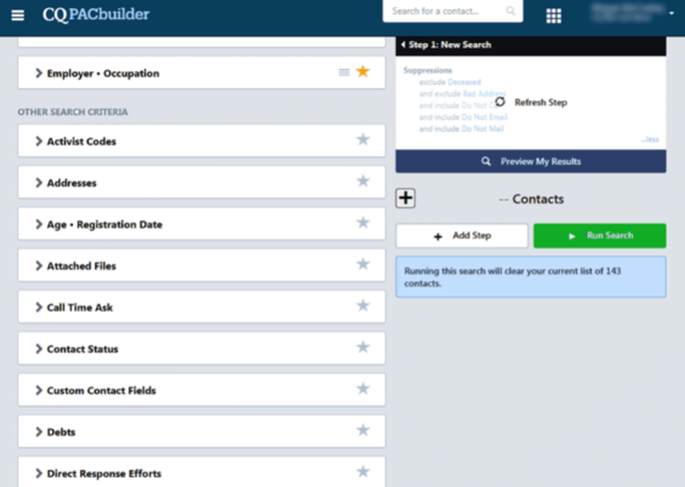 CQ PACbuilder Screenshot 1