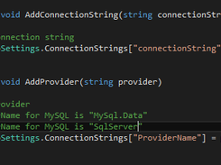 Connecting to a database