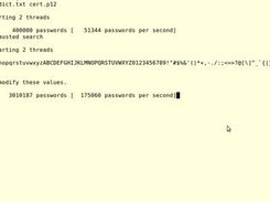 Dictionary attack and brute force attack in verbose mode