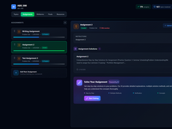 Track assignments, access solutions, and get AI-powered step-by-step help instantly.