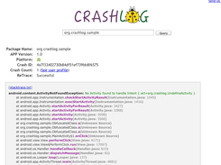 CrashReport Screenshot 3