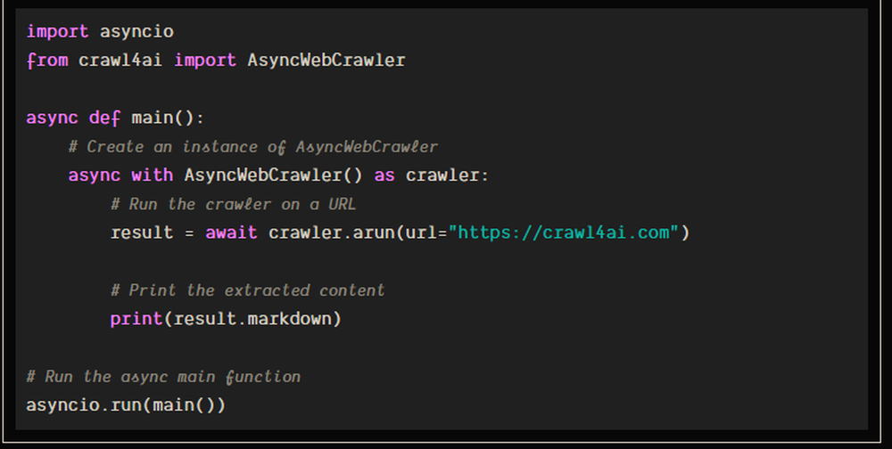 Crawl4AI Screenshot 1