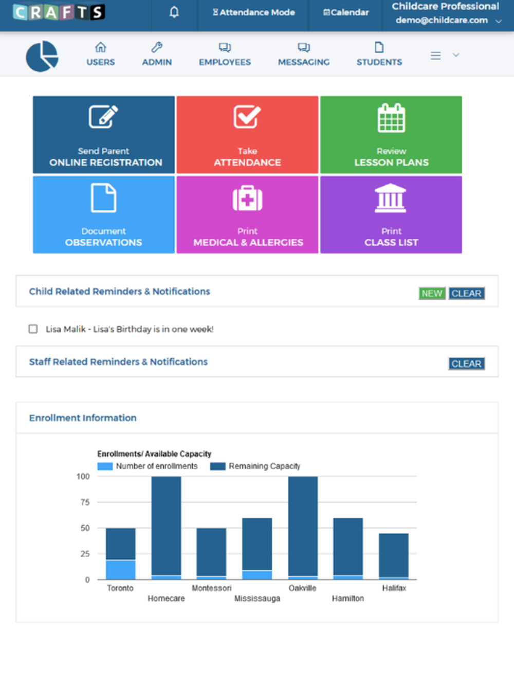 CRBMS Screenshot 1