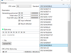 CRC16 presets