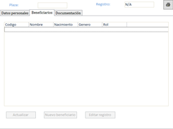 Ficha de beneficiarios