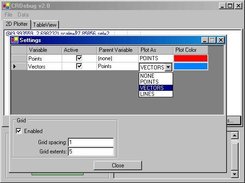 2D Plotter plugin settings.