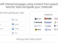 Create, post and upload your own content and use any other Web content!